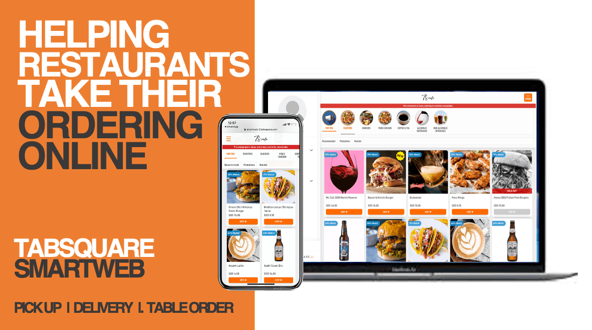 Smartweb online ordering pos restaurant takeaway delivery
